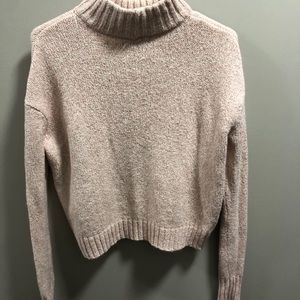 Turtleneck Cropped Sweater